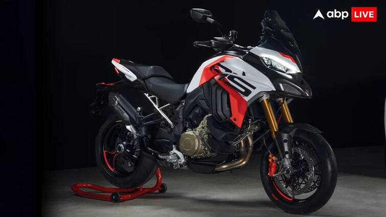 Ducati Multistrada V4 RS may launch in India off road performance bike with powerful engine Ducati Multistrada V4 RS: डुकाटी की पावरफुल बाइक भारत में रखेगी कदम, 177 bhp की देती है पावर