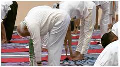 International Yoga Day 2024: PM मोदी के योग की पहली तस्वीरें आईं सामने, डल झील के किनारे किए योगासन
