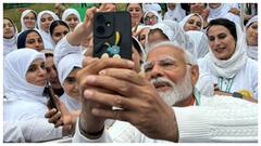 Yoga Day 2024 Photos: कश्मीरी महिलाओं संग डल लेक पर पीएम मोदी की सेल्फी! देखें मुस्कुराती तस्वीरें