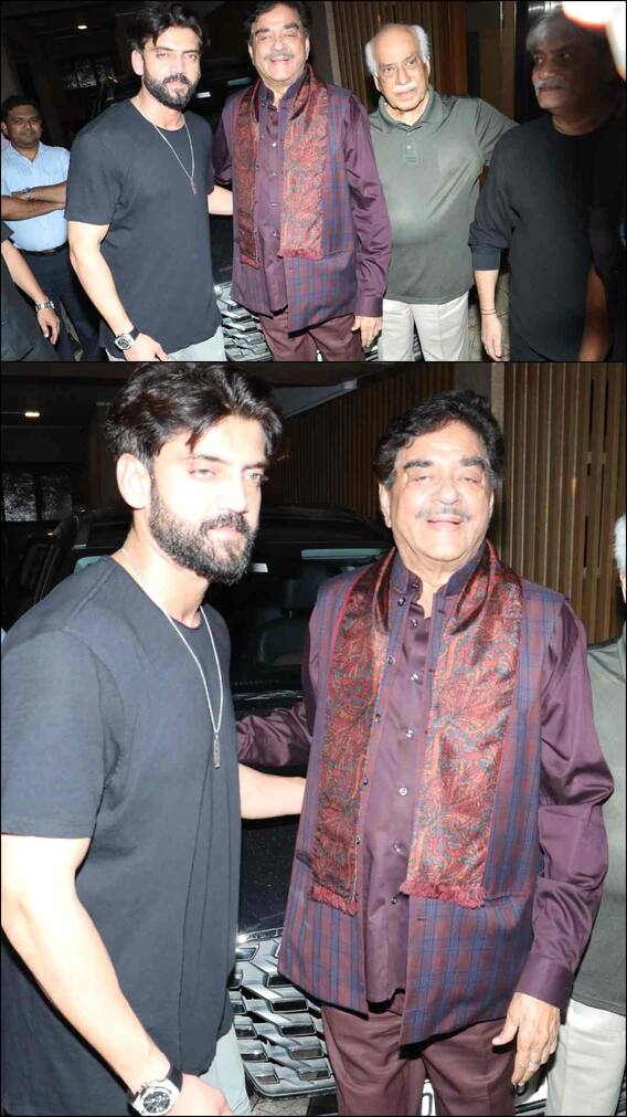 बेटी सोनाक्षी की ससुराल पहुंचे शत्रुघ्न सिन्हा, होने वाले दामाद जहीर संग दिखी बॉन्डिंग