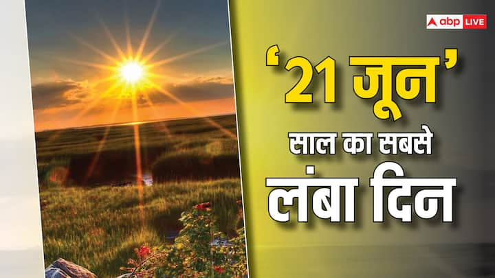 Summer solstice 2024: 21 जून साल का सबसे लंबा दिन होता है, जिसमें दिन 14 घंटे और रात 10 घंटे का होता है. यह पृथ्वी का सबसे लंबा दिन होता है. इसे ग्रीष्म संक्रांति या समर सोल्स्टिस कहते हैं.