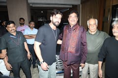 Shatrughan Sinha Poses With Zaheer Iqbal Ahead Of Daughter Sonakshi's Wedding