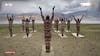 Yoga Day 2024: ITBP Jawans perform Yoga Asanas amid adverse weather conditions in Muguthang
