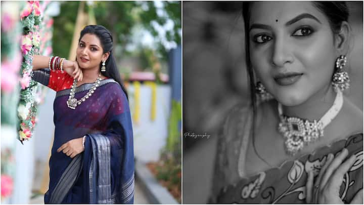 Pallavi Ramisetty Photos: పల్లవి రామిశెట్టి.. ప్రత్యేకంగా పరియం అవసరం లేని పేరు. అచ్చమైన తెలుగు అందం.. చూడగానే ఆకట్టుకునే కట్టు, బోట్టు.. ఇలా సంప్రదాయంగా కనిపిస్తూ బుల్లితెర ఆడియన్స్‌ దగ్గరైంది.