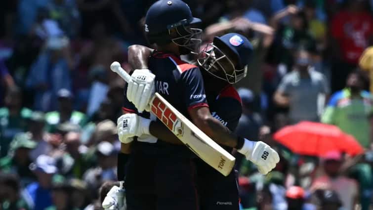 USA Set Target Of 129 Runs West Indies USA vs WI Inning Report T20 World Cup 2024 Latest Sports News WI vs USA: एंड्रीड गोस ने फिर खेली अच्छी पारी, वेस्टइंडीज के सामने 129 रनों का लक्ष्य