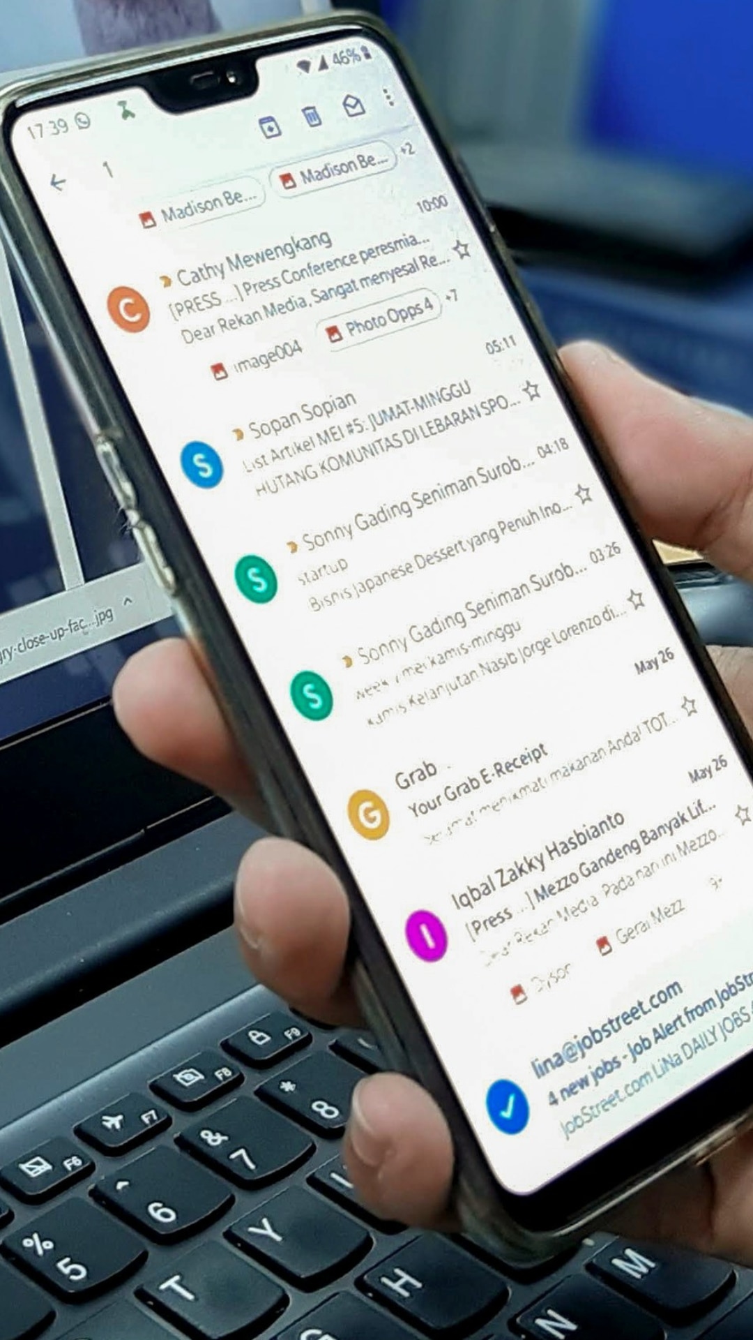 how to open new email id in phone