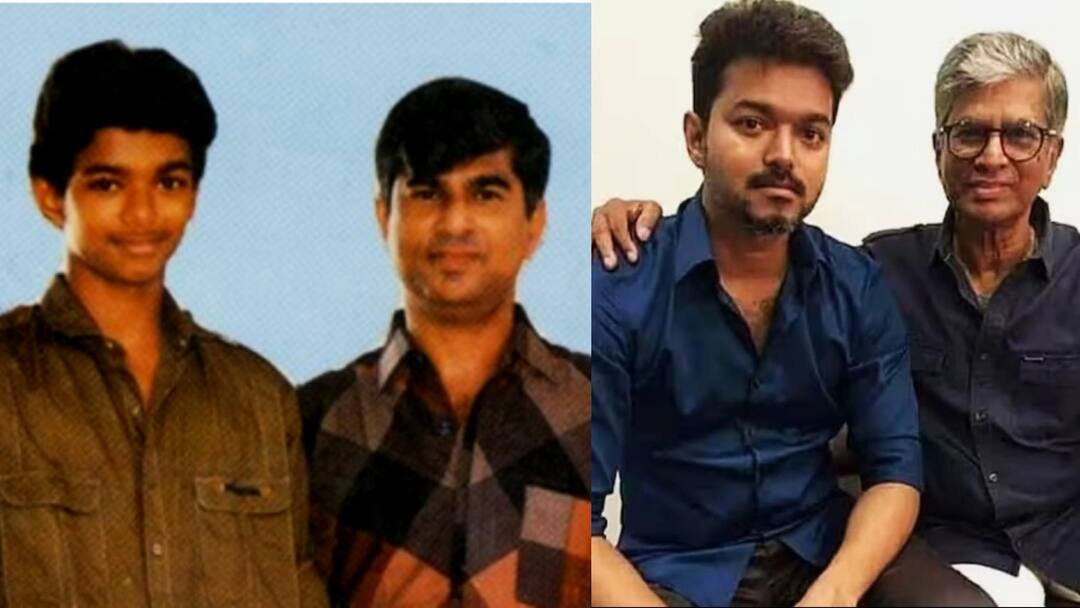Vijay Birthday Special SA Chandrasekar and Shoba shares the story on how vijay became an actor Vijay Birthday: இந்தக் காரணத்தால் டாக்டராக்க நினச்சேன், பிடிவாதத்தால் நடிகனான விஜய்.. எஸ்.ஏ.சந்திரசேகர் பகிர்ந்த தகவல்!