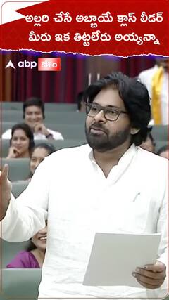 అల్లరి చేసే అబ్బాయే క్లాస్ లీడర్...మీరు ఇక తిట్టలేరు అయ్యన్నా