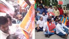 Telangana News: జాబ్ క్యాలండర్ కోసం బీజేపీ నేతల ధర్నా- తెలంగాణ రాష్ట్ర పబ్లిక్ సర్వీస్‌ కమిషన్ ముట్టడికి యత్నం