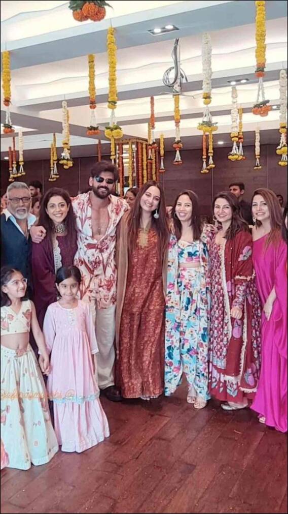 सोनाक्षी ने रचाई पिया जहीर के नाम की मेहंदी, सामने आई पहली झलक