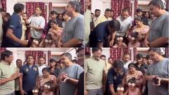 दोस्त के बर्थडे में शरीक हुए MS Dhoni, खूब वायरल हो रहा है वीडियो