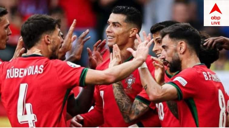 Euro 2024 Portugal beat turkey by 3-0 scoreline get to know full story bruno fernandej barnando silva goal Euro 2024: নিজে গোল করলেন না, গোল করালেন রোনাল্ডো, তুরস্কের বিরুদ্ধে ৩-০ ব্য়বধানে জয় পর্তুগালের