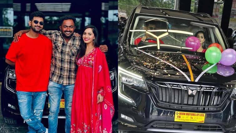 Bigboss Shobha Shetty Gifts Mahindra XUV Car For Her To Be Husband Yashwanth Shobha Shetty: కాబోయే శ్రీవారికి శోభాశెట్టి సర్ ప్రైజ్ - ఖరీదైన కారును కానుకగా ఇచ్చిన బిగ్ బాస్ బ్యూటీ, ధర తెలిస్తే షాకవుతారు