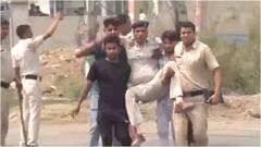 गुरुग्राम में बस से कुचलकर वर्कर की मौत, हिंसक प्रदर्शन पर उतारू हुई भीड़, पुलिसकर्मी घायल