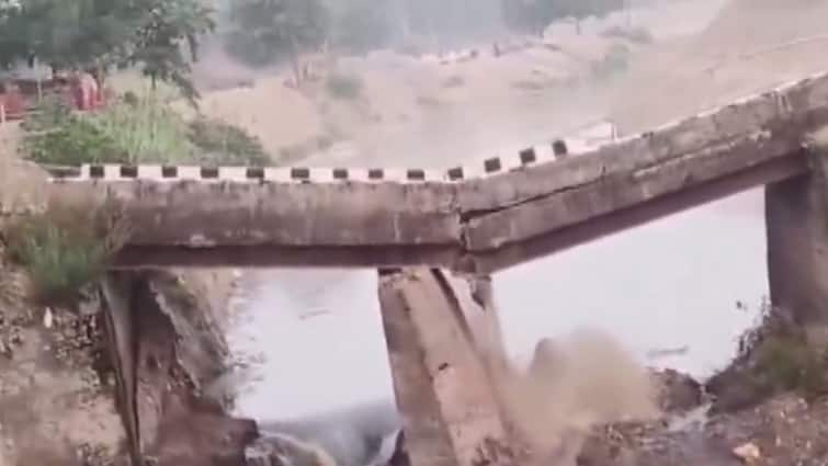 Siwan Bridge Collapse Incident Araria Incident Bihar Mukul Kumar Gupta Days After Bridge Collapse In Araria, Another Bridge Collapses In Bihar's Siwan, Second In A Week — On Cam