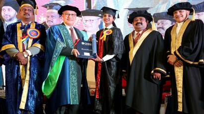 Chennais Amirtha Groups 8th Convocation Festival Egmore Radisson Blu சென்னைஸ் அமிர்தா பட்டமளிப்பு விழா.. தலைவர் ஆர்.பூமிநாதன் பெருமிதம்!