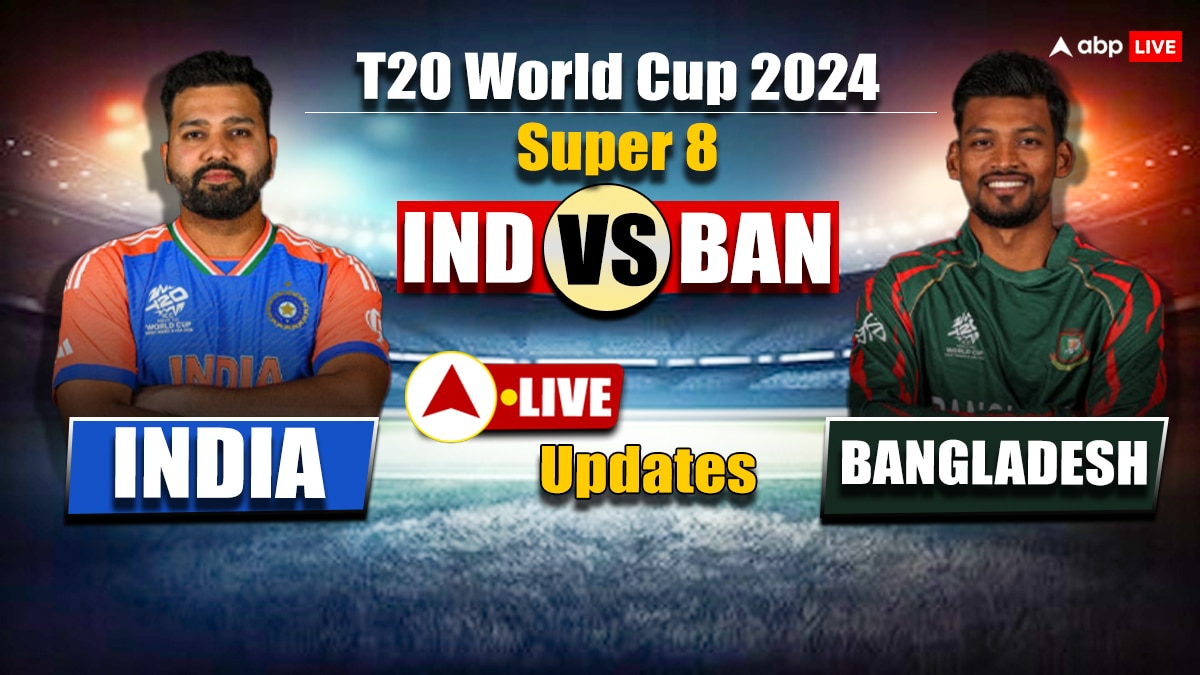 India Vs Bangladesh Live Score T20 World Cup 2024 IND Vs BAN Cricket ...