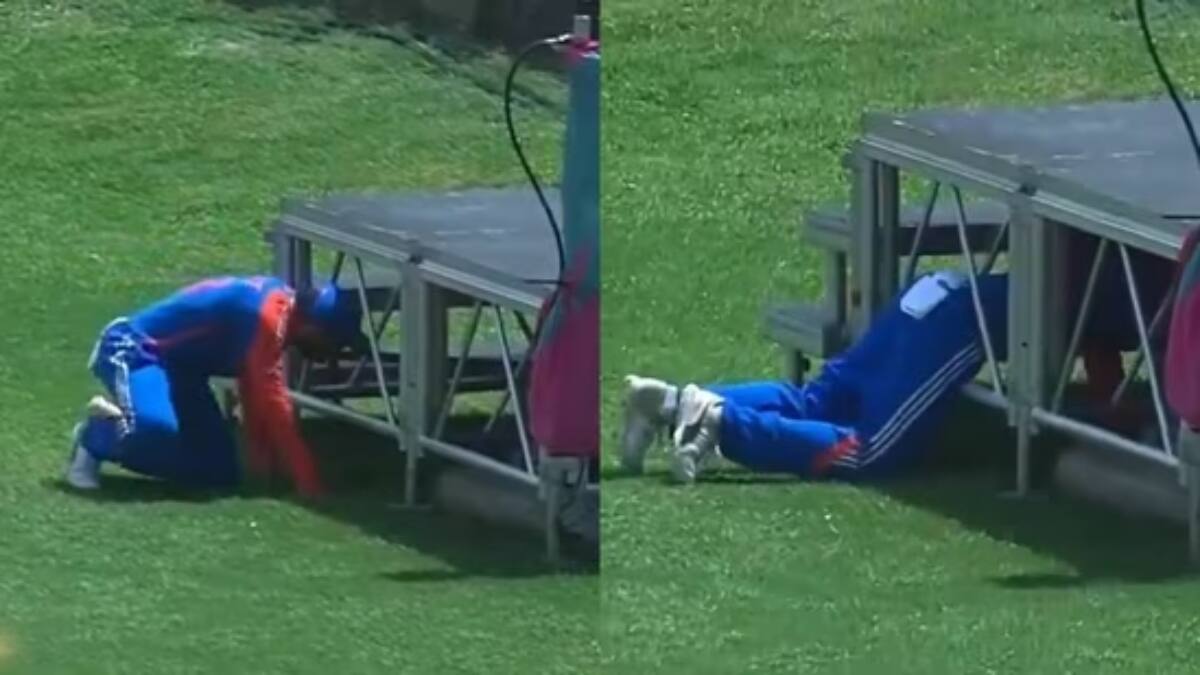 Watch Video: குழந்தையாக மாறிய கோலி! கூடாரத்துக்குள் புகுந்து பந்தை எடுத்து அசத்தல் - வாவ்!