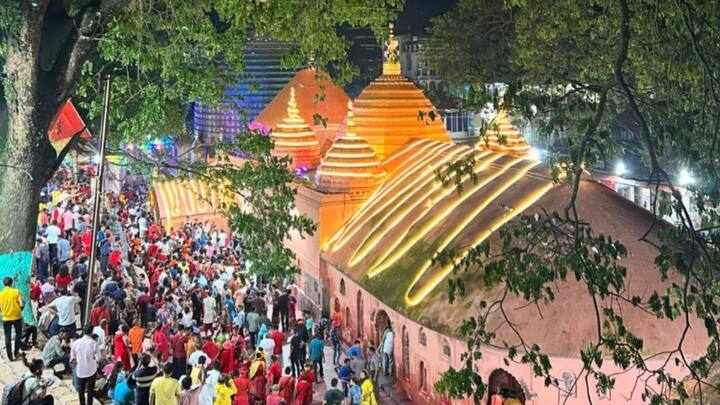 The divine energy is felt and acknowledged by Bhakts all across the globe when they visit Maa Kamakhya’s Devalaya. (Image Source: X/@TapanKumar6)