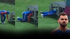 Virat Kohli Searching For Ball | T20 World Cup 2024 Ind vs Ban మ్యాచ్ లో ఫన్నీ సీన్ | ABP Desam