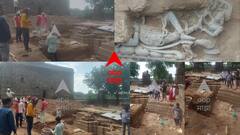 Buldhana News : सिंदखेडराजा येथे सापडलेल्या शेषशायी विष्णूच्या मूर्तीचं पूर्ण रूप आलं समोर; इतिहासातील सर्वात सुंदर मूर्ती असल्याची चर्चा