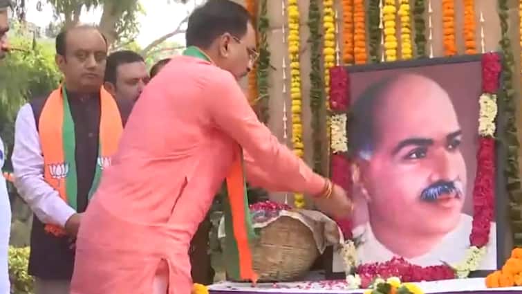 Syama Prasad Mukherjee On 71st Death Anniversary PM Modi BJP Leaders Pay Tribute PM Modi & Other BJP Leaders Pay Tribute To Syama Prasad Mookerjee On 71st Death Anniversary