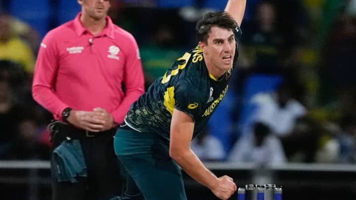 1- Pat Cummins (Australia) - 2024 vs Afghanistan (Image Credits- PTI)