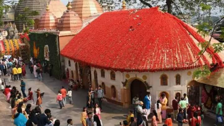 Ambubachi Mela, atop the Nilachal Hill, marks the annual menstruation cycle of the Goddess Kamakhya. The temple closes for four days, followed by a grand reopening and purification ceremony.