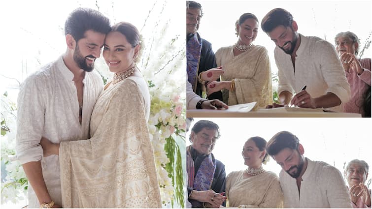 Sonakshi Sinha and Zaheer Iqbal Shared Emotional Post After Wedding Sonakshi Sinha - Zaheer Iqbal Wedding: ఏడేళ్ల ప్రేమ, ఎన్నో సవాళ్ల తర్వాత భార్యభర్తలం అయ్యాం - పెళ్లి అనంతరం సోనాక్షి ఎమోషనల్‌ పోస్ట్‌