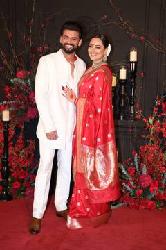 Sonakshi Sinha Reception: मांग में सिंदूर...हाथों में चूड़ा और सुर्ख लाल साड़ी, रिसेप्शन में इस लुक में दिखीं जहीर की नई नवेली दुल्हन सोनाक्षी