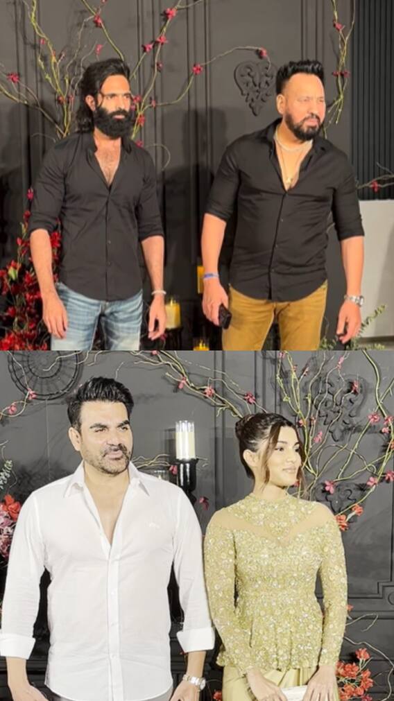 शेरा के बाद अरबाज खान ने ली सोनाक्षी की रिसेप्शन में एंट्री, सलमान रहे मिसिंग