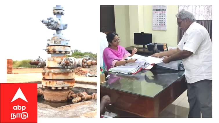 Mayiladuthurai kuthalam ongc issue Prof. Jayaraman declared protest against ONGC ஒஎன்ஜிசிக்கு எதிராக போராட்டம் அறிவித்த பேராசிரியர் ஜெயராமன் - விளக்கம் அளித்த ஒஎன்ஜிசி பொதுமேலாளர்..