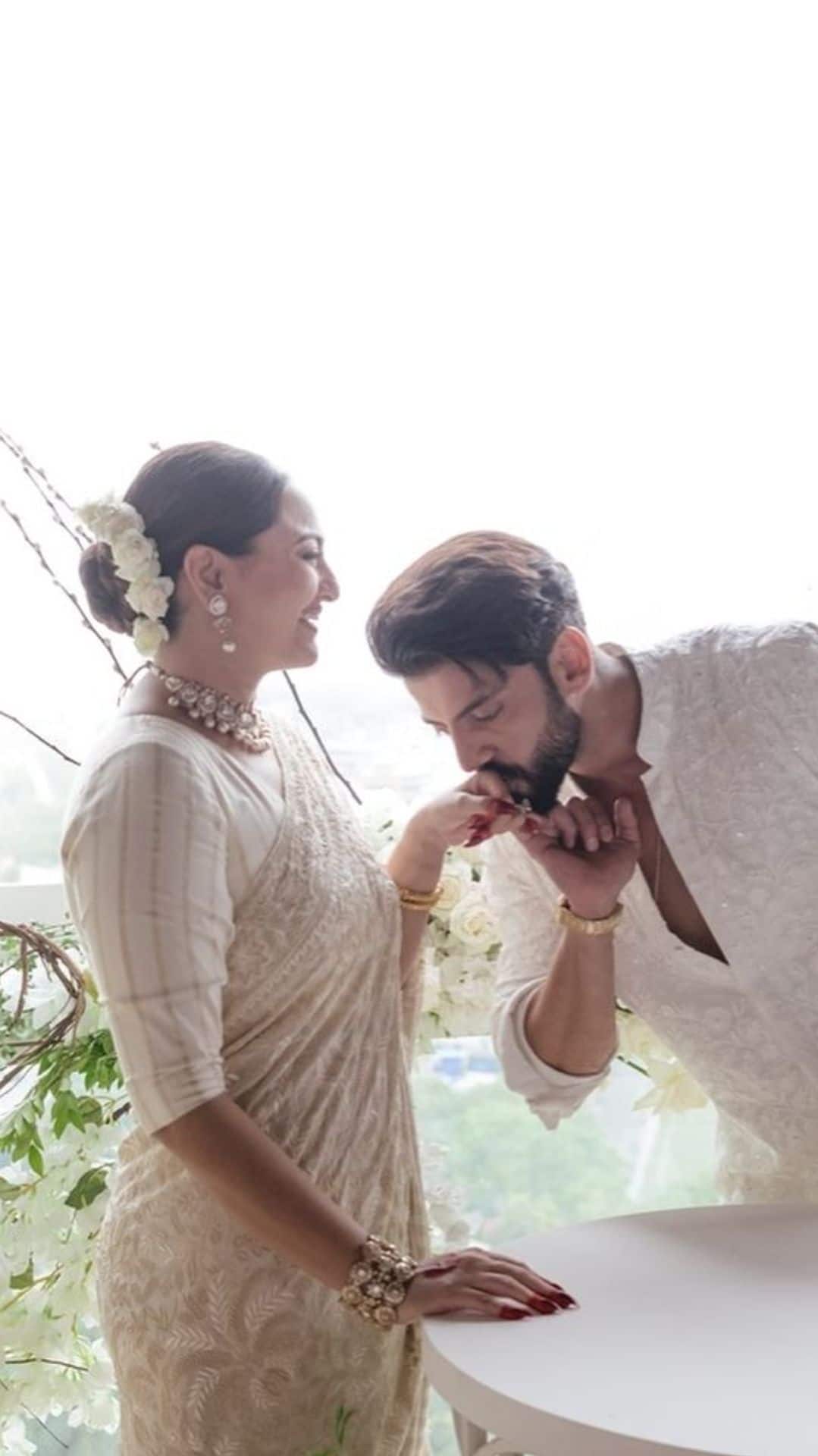 फोटोज में जहीर सोनाक्षी का