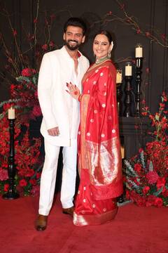 Sonakshi Sinha Reception: मांग में सिंदूर...हाथों में चूड़ा और सुर्ख लाल साड़ी, रिसेप्शन में इस लुक में दिखीं जहीर की नई नवेली दुल्हन सोनाक्षी