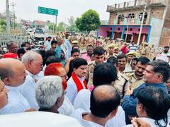 सपा सांसद रामभुआल निषाद हिरासत में लिए, युवक की हत्या के बाद परिजनों से जा रहे थे मिलने