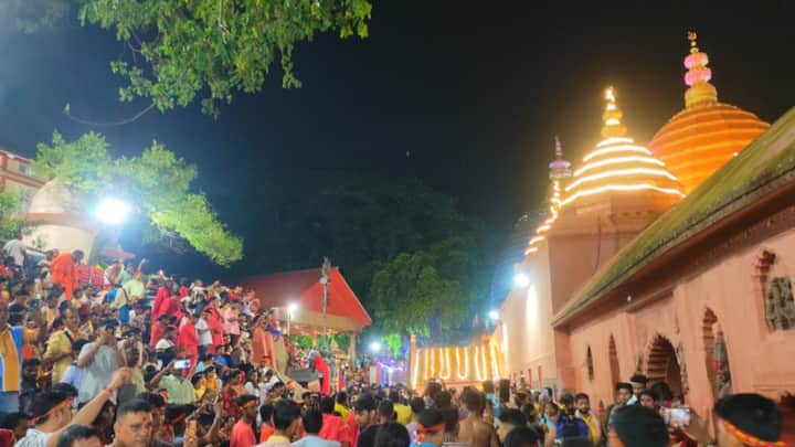 The Ambubachi Mela's Nivritti will be performed on June 26 and the main door of the temple will be opened on the morning of June 26. (Image Source: X/@KamakhyaTemple1)