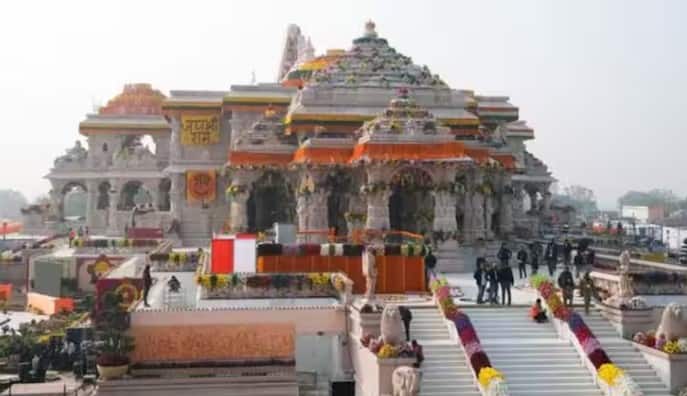 Ram mandir chief priest acharya satyendra das said temple roof started turning wet in first rain  'પ્રથમ વરસાદમાં જ પાણી ટપકવા લાગ્યું', રામ મંદિરને લઈ મુખ્ય પૂજારીનો મોટો દાવો 