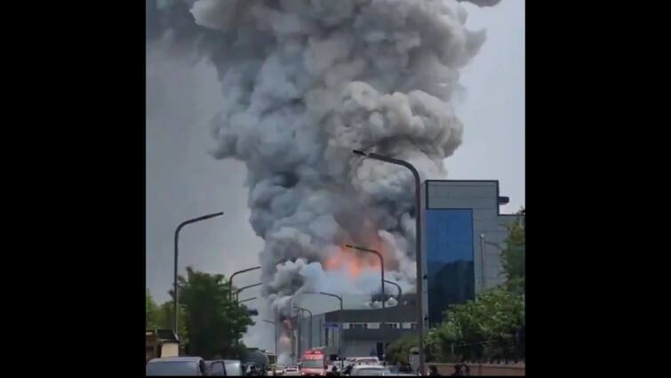 Lithium Battery Manufacturing Plant South Korea Fire Breaks Out At Least 20 Believed Dead In Massive Fire At South Korea Lithium Battery Manufacturing Plant — VIDEO