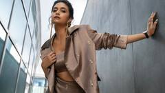 Keerthy Suresh Gets All The 'Brownie Points' For Styling A Metallic Skirt With Blazer, PICS