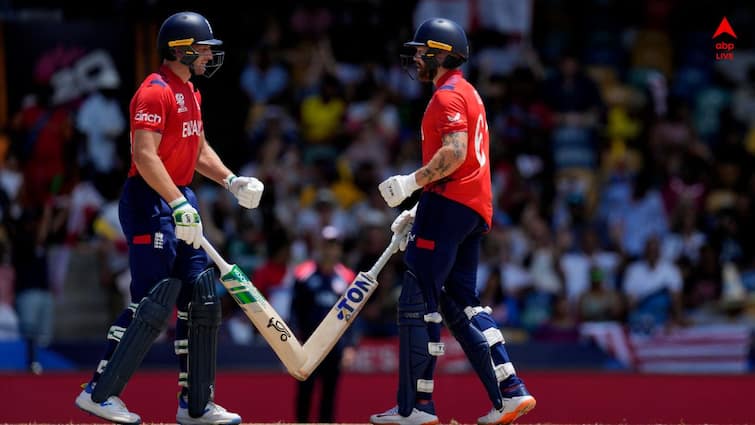 Adil Rashid Chris Jordan Jos Buttler help England thrash USA book T20 World Cup 2024 semi final spot T20 World Cup 2024: বলে রশিদের ভেল্কি, ব্যাটে বাটলরের তাণ্ডবে উড়ে গেল যুক্তরাষ্ট্র, টি-২০ বিশ্বকাপের শেষ চারে ইংল্যান্ড