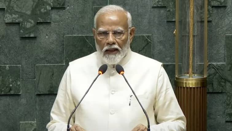 Lok Sabha Session PM Modi Council Of Ministers MPs Take Oath On Day 1 PM Modi, Council Of Ministers Take Oath As Member Of Parliament As Day 1 Of 18th Lok Sabha Begins 