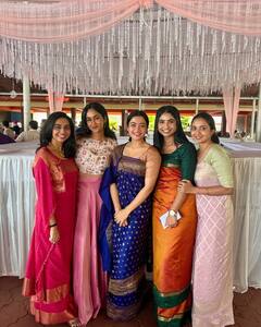 Rashmika Mandanna: రష్మిక పెళ్లి సందడి - పుట్టిన ఊరిలో ‘పుష్ప’ బ్యూటీ, సాంప్రదాయ కూర్గీ శారీలో సర్‌ప్రైజ్