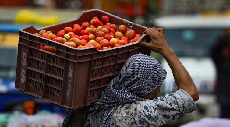 Tomato Price Hike in Madhya Pradesh Amid Pre Monsoon Rain Rate 80 rupees per kg ANN बारिश के बीच तीखे हुए टमाटर के तेवर, दाम पहुंचे 80 रुपये किलो, इस वजह से खराब हुई फसल