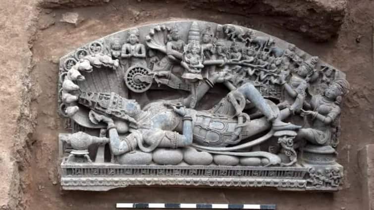 Sheshashayi Vishnu statue found in Buldhana in Maharashtra know what is its speciality Maharashtra: महाराष्ट्र के बुलढाणा में मिली ‘शेषशायी विष्णु’ की विशाल मूर्ति, जानें- क्या है खासियत?