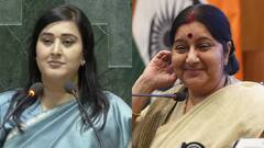 संसद में मां सुषमा स्वराज की राह पर BJP सांसद बांसुरी स्वराज, आप भी देखें वीडियो