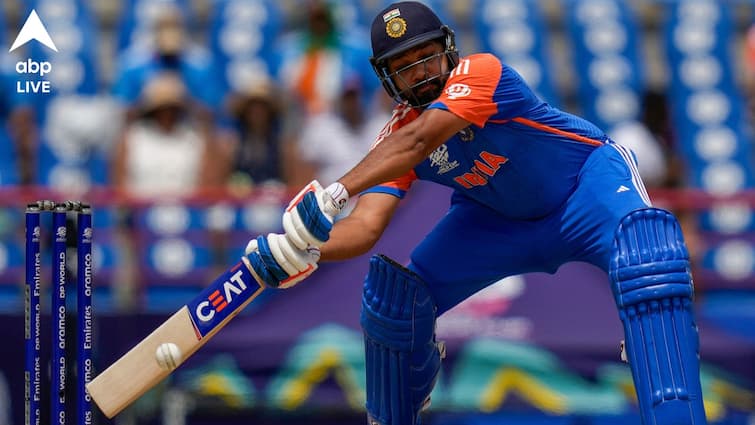 T20 World Cup 2024 Rohit Sharma blistering half century puts Australia under pressure during IND vs AUS super eight clash Rohit Sharma Century: রোহিত যখন অগ্নি-শর্মা, ছক্কার কীর্তি গড়ে ছিন্নভিন্ন করলেন অস্ট্রেলিয়ার বোলিং
