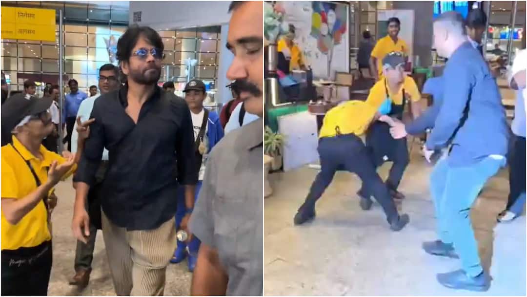 Nagarjuna Akkineni: అభిమానిని క్షమాపణలు కోరిన 'కింగ్' నాగార్జున - భవిష్యత్తులో ఇలా జరగకుండా చూసుకుంటానంటూ ట్వీట్.. Nagarjuna Apologises After His Bodyguard Pushed Fan at Airport Nagarjuna Akkineni: అభిమానిని క్షమాపణలు కోరిన 'కింగ్' నాగార్జున - భవిష్యత్తులో ఇలా జరగకుండా చూసుకుంటానంటూ ట్వీట్..