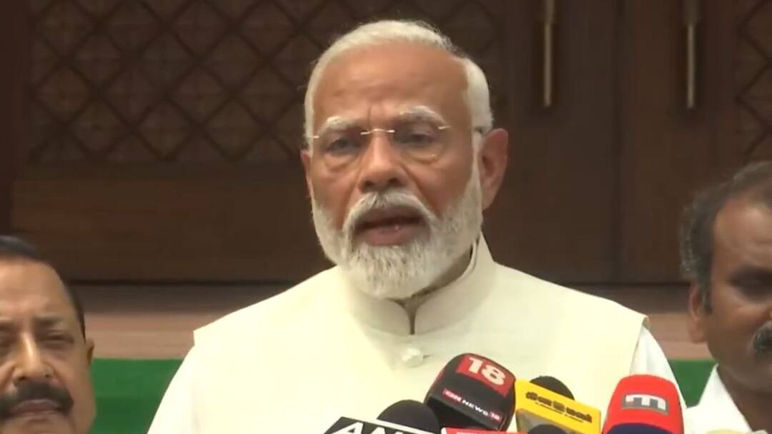 Lok Sabha Session PM Modi Address Oath Taking 'Consensus Important To Run The Country': PM Modi Addresses Media Ahead Of Lok Sabha Session