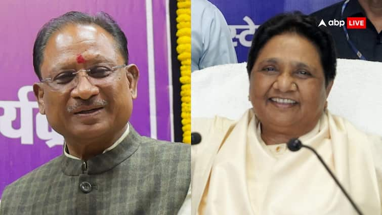 Vishnu Deo Sai CM Chhattisgarh BJP Thanks BSP Mayawati After Concern About Gurughasi Das ji Jai Stambh छत्तीसगढ़ के CM विष्णु देव साय ने मायावती का किया धन्यवाद, जानें क्या है वजह?