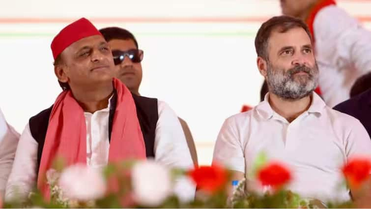 Parliament Session 2024 big knock from Rahul gandhi and Akhilesh yadav on the first day in Parliament session BJP directly remembers Ayodhya and Uttar Pradesh Parliament Session 2024 : राहुल अखिलेशकडून संसदेत पहिल्याच दिवशी मोठी खेळी! भाजपला थेट अयोध्या अन् उत्तर प्रदेशची आठवण